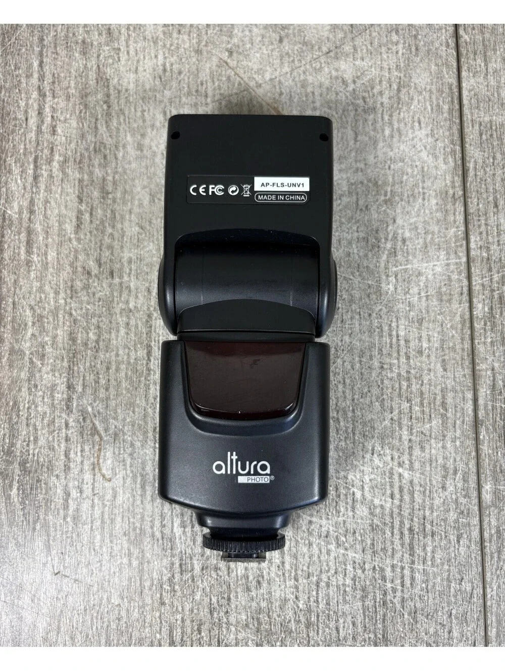 Altura Photo AP-FLS-UNV1 Shoe Mount Hot Shoe Speedlite Flash Swivel Universal